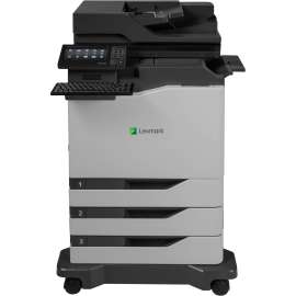 Lexmark CX820 CX820dtfe Laser Multifunction Printer, Color, Copier/Fax/Printer/Scanner, 52 ppm Mono/52 ppm Color Print, 2400 x 600 dpi Print