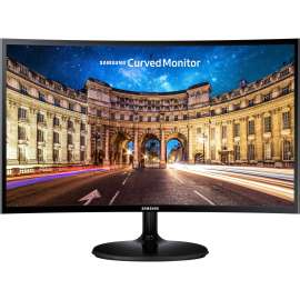 Samsung C27F390 27" Full HD Curved Screen LED LCD Monitor, 16:9, High Glossy Black, TAA Compliant, 27" Class