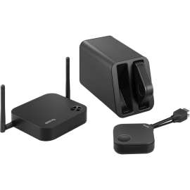 BenQ InstaShow WDC10 IEEE 802.11ac 400 Mbit/s Wireless Presentation Gateway, 5 GHz, 1 x Network (RJ-45), Desktop