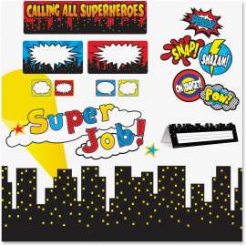 Teacher Created Res. Superhero Decorative Set
