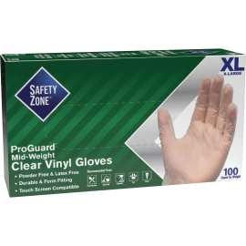 Safety Zone 3 mil General-purpose Vinyl Gloves