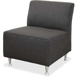 Lorell Fuze Modular Lounge Srs Brown Guest Seating