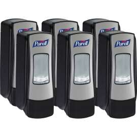 GOJO Chrome/Black ADX-7 Foam Soap Dispenser