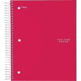 Mead Five Star Wide Rule 5-subject Notebook