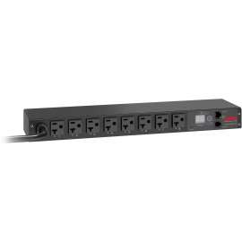 APC by Schneider Electric Rack PDU, Switched, 1U, 20A, 120V, (8)5-20, Switched, NEMA L5-20P, 8 x NEMA 5-20R, 120 V AC