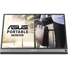 Asus ZenScreen MB16AC 15.6" Full HD LCD Monitor, 16:9, Dark Gray, Black, 16" Class, 1920 x 1080