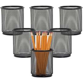 Lorell Black Mesh Pencil Cup Holder