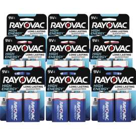 Rayovac Alkaline 9-Volt Batteries