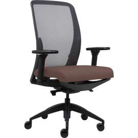 Lorell Executive Mesh Back/Fabric Seat Task Chair, 1 Each