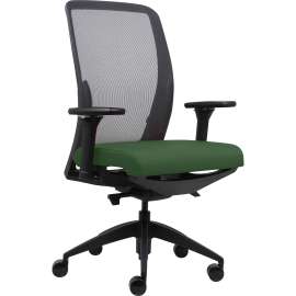 Lorell Executive Mesh Back/Fabric Seat Task Chair, 1 Each