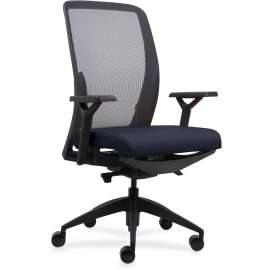 Lorell Exec Mesh Back/Fabric Seat Task Chair