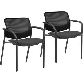 Lorell Guest Chair with Mesh Back