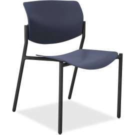 Lorell Plastic Seat/Back Stacking Chair