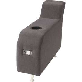 Lorell Fuze Modular Lounge Srs Brown Guest Seating
