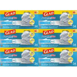 Clorox Glad ForceFlex 13 gallon Tall Trash Bags