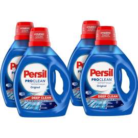 Persil Laundry Detergent Liquid, 100 oz. Bottle, 4 Bottles - 09457
