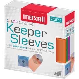 Maxell CD & DVD Keeper Sleeves
