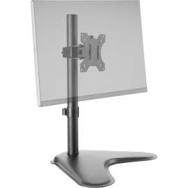 Ergotech Single Monitor Desk Stand, Up to 32" Screen Support, 17.60 lb Load Capacity, 18.3" Height x 15.4" Width x 11" Depth, Desktop, Freestanding
