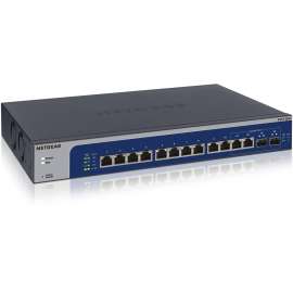 Netgear 12-Port 10-Gigabit/Multi-Gigabit Ethernet Smart Managed Plus Switch (XS512EM), 12 Ports, Manageable, 10 Gigabit Ethernet, 10GBase-T