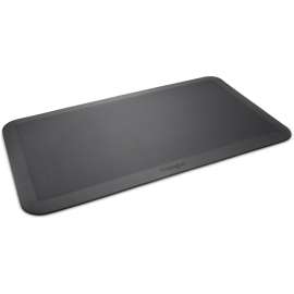 Kensington Anti-Fatigue Mat, Workstation, Office, Laboratory, Workshop, Kitchen, Garage, 0.67" Thickness, Foam, Black