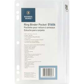 Bus. Source Punched Economy Binder Pocket