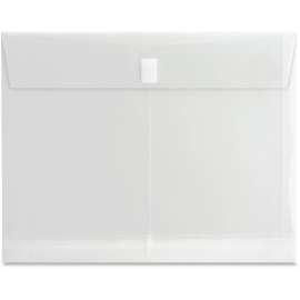 Bus. Source Hook-and-loop Side Open Poly Envelopes