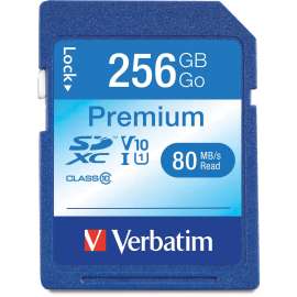 Verbatim 256GB Premium SDXC Memory Card