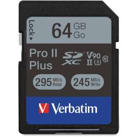Verbatim Pro II Plus SDXC Memory Card