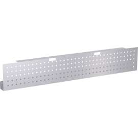 Lorell Training Table Steel Silver Modesty Panel