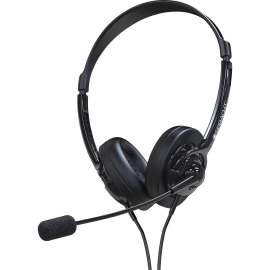 Spracht ZUM ZUM350B Headset, Stereo, Mini-phone (3.5mm), Sub-mini phone (2.5mm), Wired, Over-the-head
