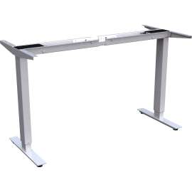 Lorell Quadro Workstation Sit-to-Stand 2-tier Base