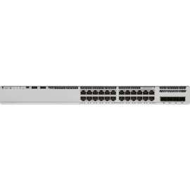 Cisco Catalyst C9200L-24T-4G Layer 3 Switch, 24 Ports, Manageable, Gigabit Ethernet, 10/100/1000Base-T, 1000Base-X