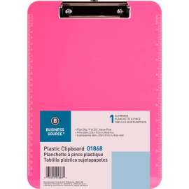 Bus. Source Flat Clip Plastic Clipboard