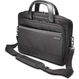 Kensington Contour 2.0 Carrying Case (Briefcase) for 14" Notebook - Puncture Resistant, Water Resistant, Drop Resistant - 1680D Ballistic Polyester Body - Handle, Trolley Strap