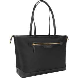 Targus Newport TST599GL Carrying Case (Tote) for 15" Notebook - Black - Water Resistant Base - Twill Nylon, Leatherette, Nylon Body - Handle, Luggage Strap - 10.5" Height x 17" Width x 7" Depth - 2.64 gal Volume Capacity