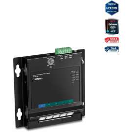TRENDnet 5-Port Industrial Gigabit Poe+ Wall-Mounted Front Access Switch; 5X Gigabit Poe+ Ports; DIN-Rail Mount; 48 57V DC Power Input; IP30; 120W Poe Budget;Lifetime Protection; TI-PG50F - 5-Port Industrial Gigabit PoE+ Wall-Mounted Switch
