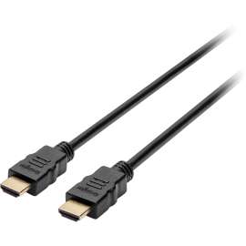Kensington High Speed HDMI Cable With Ethernet, 6ft, 5.91 ft HDMI A/V Cable for Monitor, Docking Station, Audio/Video Device, Multimedia Device, First End: 1 x 19-pin HDMI 2.0 Digital Audio/Video, Male, Second End: 1 x 19-pin HDMI 2.0 Digital Audio/Video