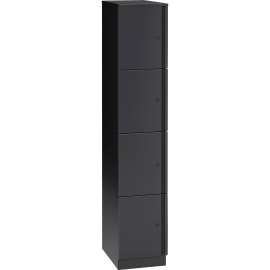 Lorell Trace Single-Wide Four-Door Locker