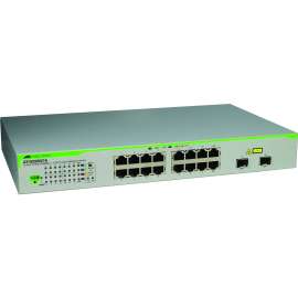Allied Telesis AT-GS950/16 16 Port Gigabit WebSmart Switch, 16 x 10/100/1000Base-T