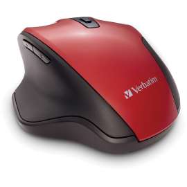 Verbatim Silent Ergonomic Wireless Blue LED Mouse