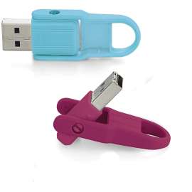 Verbatim - Store 'n' Flip™ 16 GB Assorted Color USB 2.0 Flash Drive (2 per Pack)
