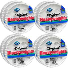 AJM Heavyweight Paper Plates