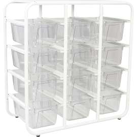 Storex Cubby Bin Storage Rack