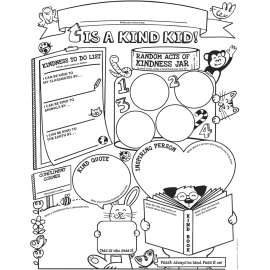 Scholastic 3-6 Class Kindness Personal Poster