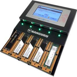 Kanguru Solutions Kanguru KanguruClone 4 M.2 NVMe SSD Duplicator, Standalone, TAA Compliant, 1 x Source Drive(s) Supported, 4 x Destination Drive(s) Supported