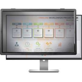 Rocstor PrivacyView Premium Framed Privacy Filter for 21.5 & 22" Widescreen Monitor, For 21.5" & 22" Widescreen Monitor / Display, Landscape 16:9 Aspect Ratio, Framed, Black