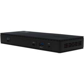 Visiontek VT4800 Thunderbolt 3 USB-C Docking Station w/ 60W PD, Dock Compatible with TB3 and USB-C Windows and Mac systems, Up to 60W Power, Dual Display, Kensington Lock Slot, 2x USB 3.1, 2x USB 3.0, 1x USB-C, RJ45 Ethernet 10/100/1000 Mbps, Wake on LAN,