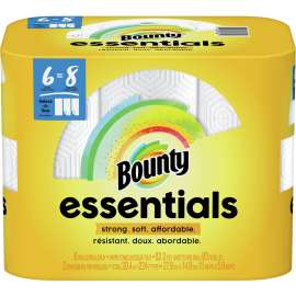 Essentials Select-A-Size Paper Towels, 2-Ply, 83 Sheets/Roll, 6 Rolls/Carton