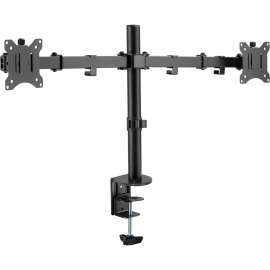 Amer Desk Mount for Monitor, Flat Panel Display, 2 Display(s) Supported, 32" Screen Support, 17.64 lb Load Capacity, 75 x 75, 100 x 100