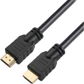 4XEM 65ft 20m Ultra High Speed 4K2K HDMI Cable, 65 ft HDMI A/V Cable for Audio/Video Device, Home Theater System, HDTV, Blu-ray Player, Satellite TV, DVD Player, Gaming Console, Android TV Box, Apple TV, First End: 1 x 19-pin HDMI 2.0 Type A Digital Audio